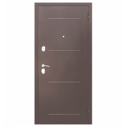 Входная металическая дверь Гарда 7,5 мм Медь Венге